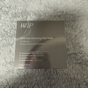 WNP Duo Cleansing Clay Mask 15 Minute T Zone Refresh 3.53oz SEALED Exp. 9/27